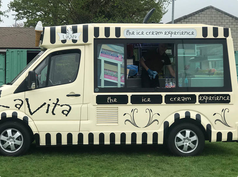 La Vita Ice Cream Corporate Event Ice Cream Van Hire